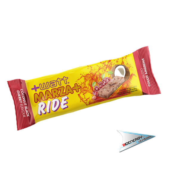 +Watt-MARZA+ RIDE (Conf. 24 barrette da 35 gr)   Cocco Amarena  